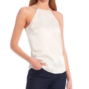 NWT Charmeuse Silk Halter top